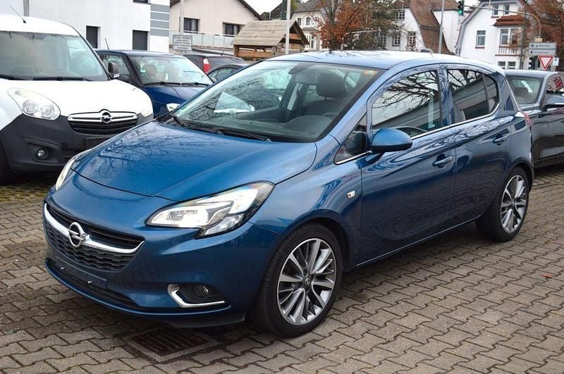 Blau Gebraucht 2016 Opel Corsa Sport Limousine | 5.990 € (Superpreis) - Bild 1/4