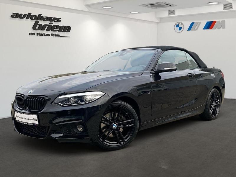 Saphirschwarz Gebraucht 2021 BMW 220 M Sport Cabrio | 28.600 € (Etwas zu teuer) - Bild 1/4