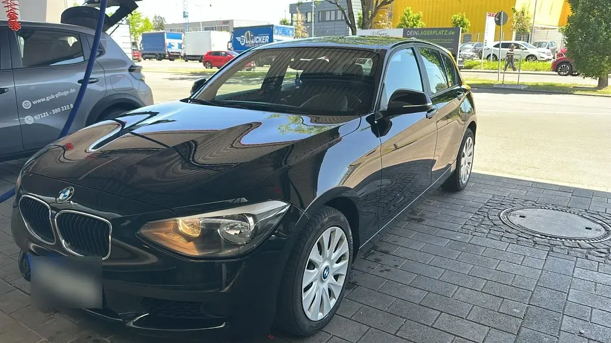 Gebraucht BMW 116 136 PS (100 kW) 2014 Schwarz Kleinwagen