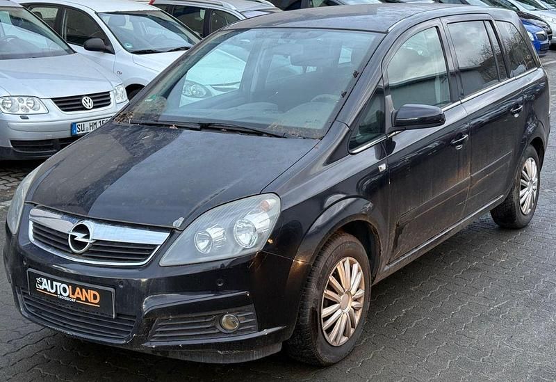 Gebraucht Opel Zafira 140 PS (102 kW) 2007 Schwarz Van / Kleinbus
