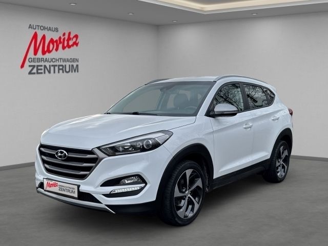 Weiß Gebraucht 2018 Hyundai Tucson Advantage SUV | 17.450 € (Fairer Preis) - Bild 1/4