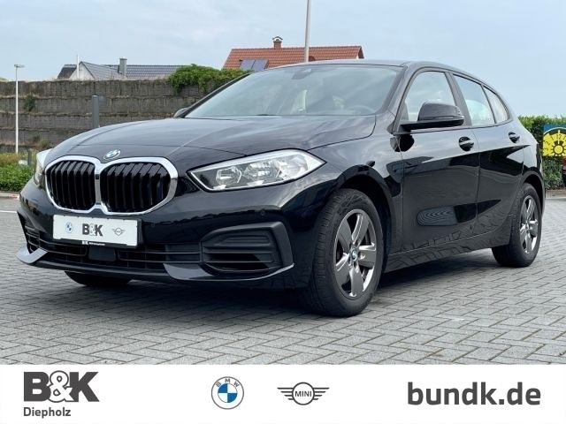 Schwarz Gebraucht 2020 BMW 118 Advantage Kleinwagen | 20.850 € (Teuer) - Bild 1/4