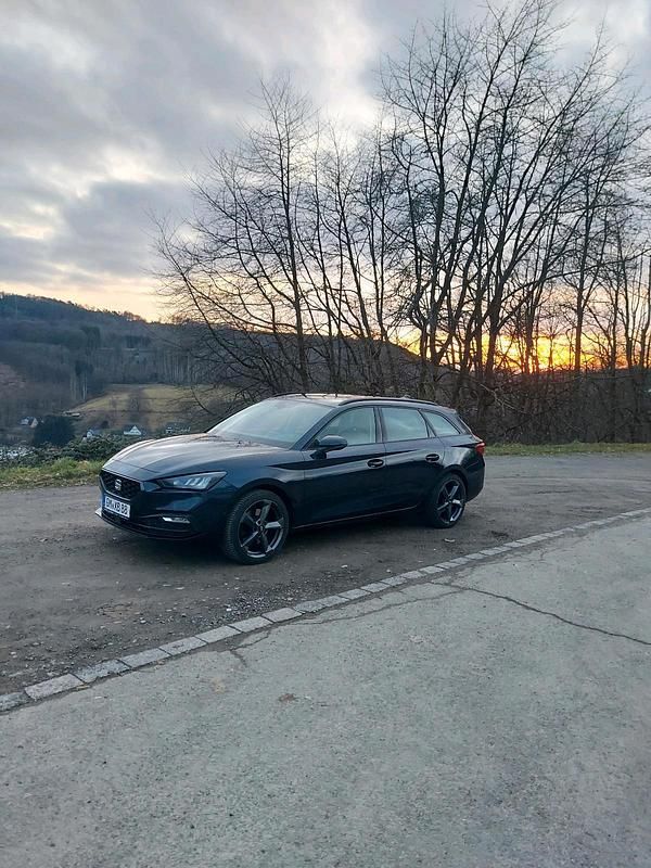 Gebraucht Seat Leon 116 PS (85 kW) 2022 Blau Kombi