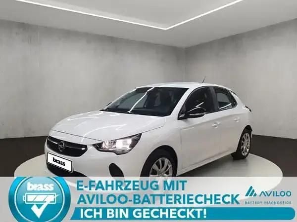 Gebraucht Opel Corsa Edition 100 kW (136 PS) 2022 Jade weiss/arktis weiss Kleinwagen