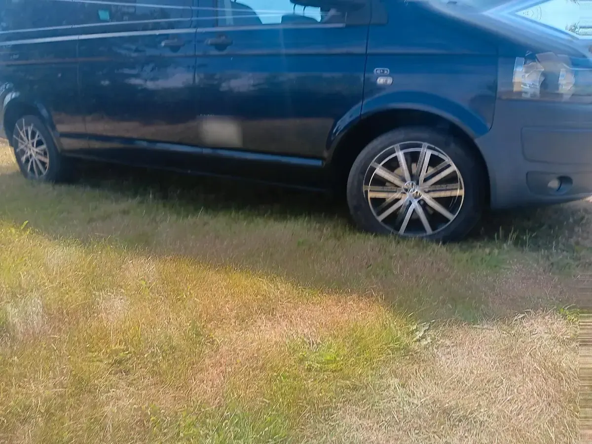 Gebraucht VW T5 2012 Blau Van