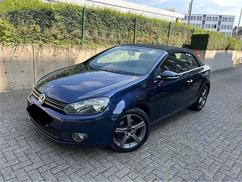 Schwarz Gebraucht 2011 VW Golf Cabriolet Cabrio | 4.490 € (Superpreis) - Bild 1/4