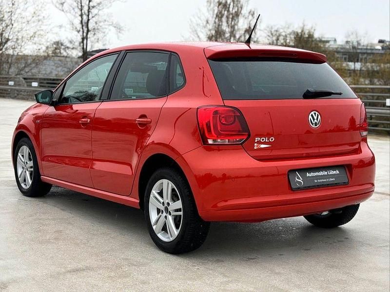 Gebraucht VW Polo Match 60 PS (44 kW) 2012 Orange Kleinwagen
