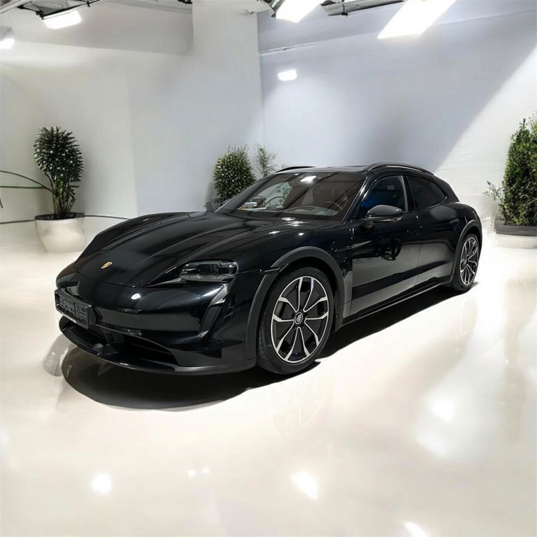 Schwarz Gebraucht 2021 Porsche Taycan Cross Turismo Limousine | 88.890 € - Bild 1/4
