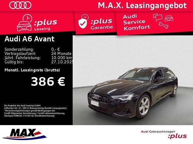 Mythosschwarz metallic Gebraucht 2025 Audi A6 Advanced Kombi | 50.469 € (Guter Preis) - Bild 1/3