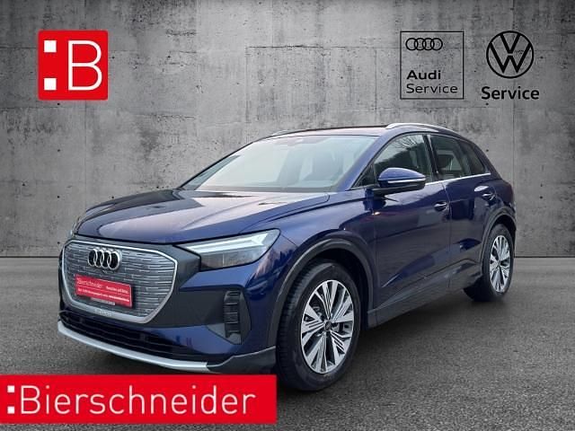 Blau Gebraucht 2024 Audi Q4 e-tron Advanced SUV | 37.950 € (Fairer Preis) - Bild 1/4