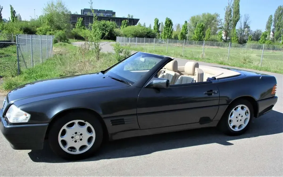 Gebraucht Mercedes SL500 320 PS (235 kW) 1994 Schwarz Cabrio