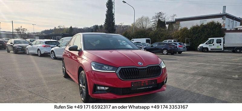 Gebraucht Skoda Fabia Selection 116 PS (85 kW) 2024 Rot Kleinwagen