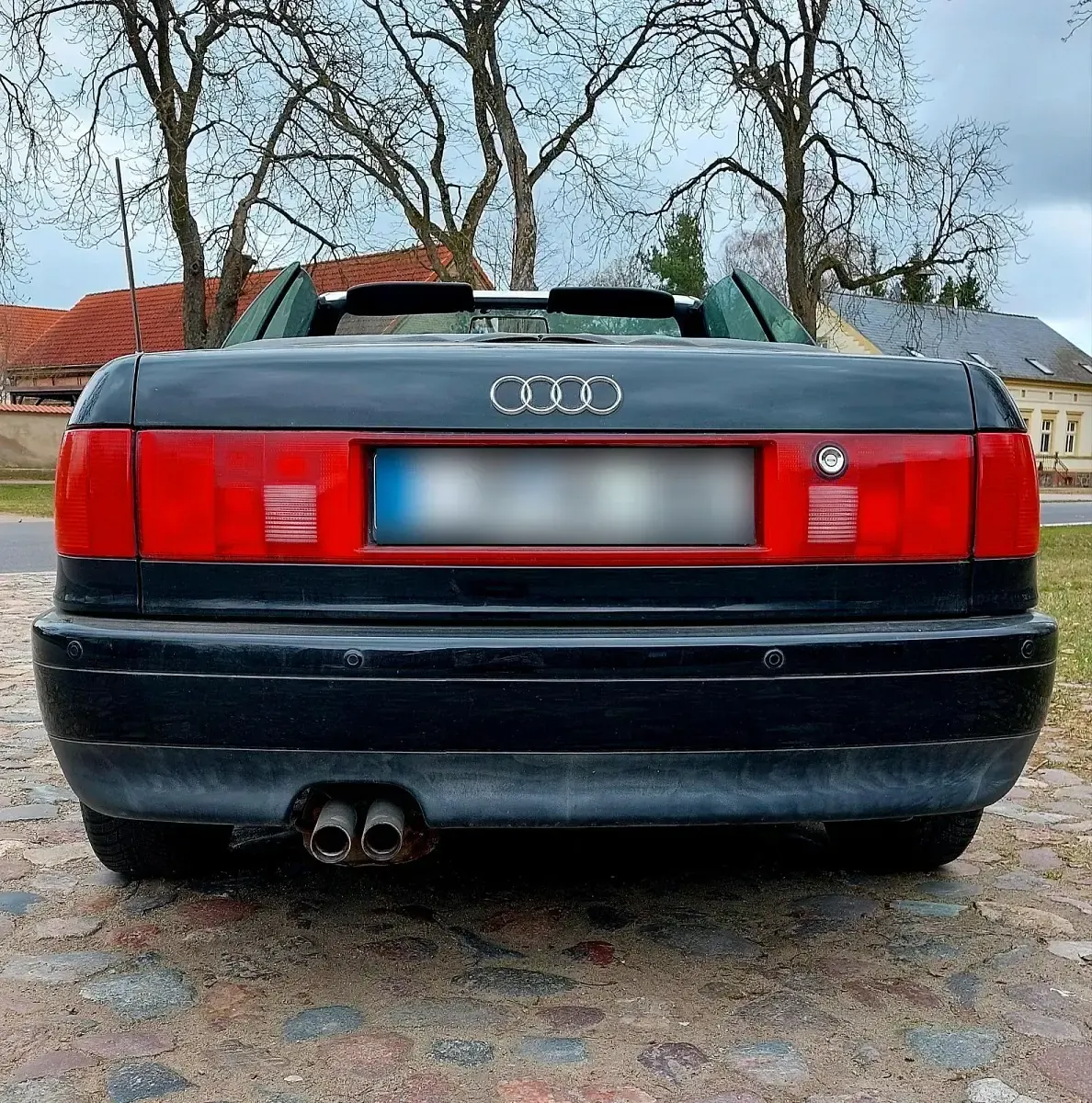 Gebraucht Audi Cabriolet 150 PS (110 kW) 1994 Schwarz Cabrio