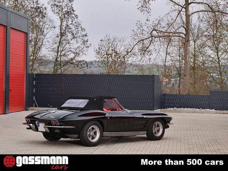 Gebraucht Chevrolet Corvette Stingray 340 PS (250 kW) 1963 Schwarz Cabrio