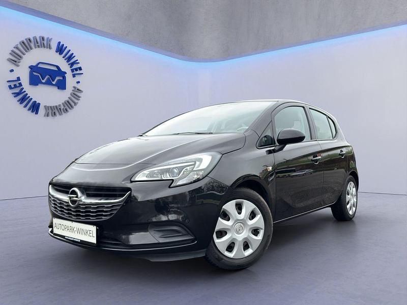 Gebraucht Opel Corsa Edition 101 PS (74 kW) 2017 Schwarz Kleinwagen