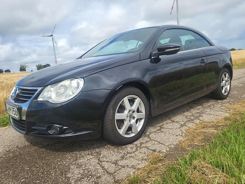 Schwarz Gebraucht 2008 VW Eos Cabrio | 2.999 € (Superpreis) - Bild 1/4