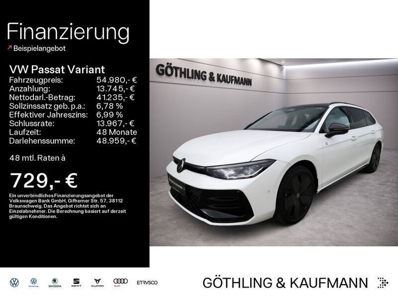 Weiß Gebraucht 2024 VW Passat R-line Kombi | 54.980 € (Teuer) - Bild 1/4