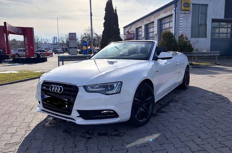 Gebraucht Audi A5 Cabriolet S-Line 170 PS (125 kW) 2013 Weiß Cabrio