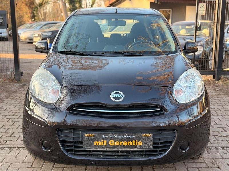 Gebraucht Nissan Micra 80 PS (58 kW) 2012 Braun Kleinwagen