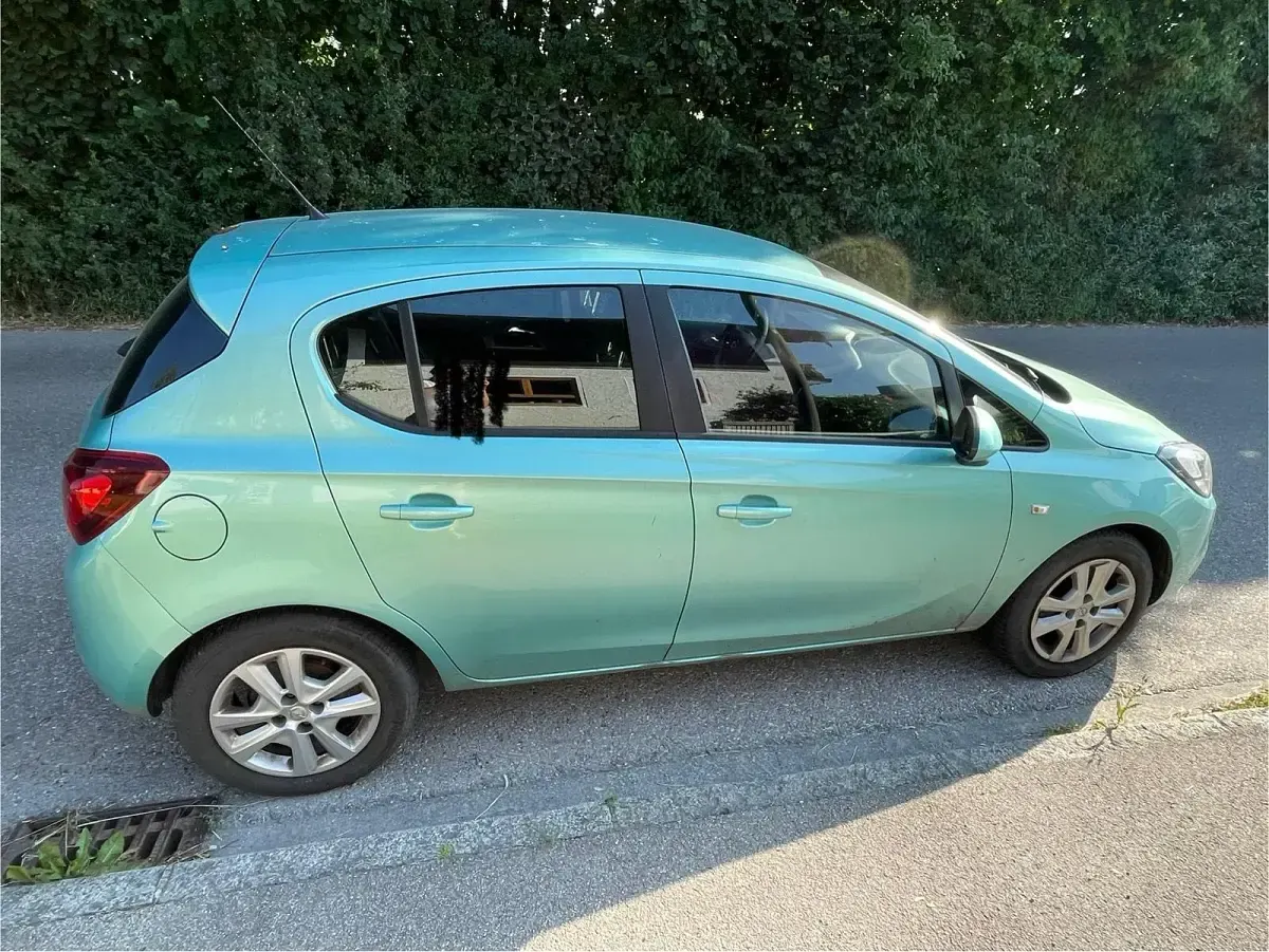 Gebraucht Opel Corsa 90 PS (66 kW) 2015 Blau Kleinwagen