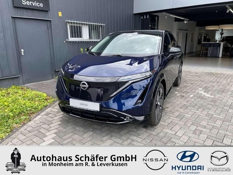 Blue / pearl black Gebraucht 2025 Nissan Ariya Evolve SUV | 47.898 € (Superpreis) - Bild 1/4