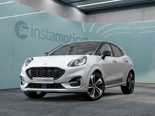 Grau Gebraucht 2021 Ford Puma ST-Line X SUV | 23.290 € (Teuer) - Bild 1/2