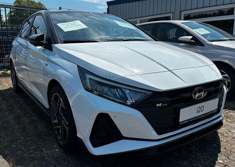 Weiß Neu 2025 Hyundai i20 N Line Limousine | 24.908 € (Fairer Preis) - Bild 1/4