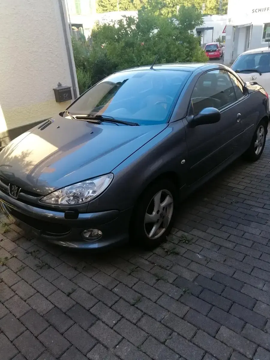 Gebraucht Peugeot 206 CC 109 PS (80 kW) 2006 Grau Cabrio