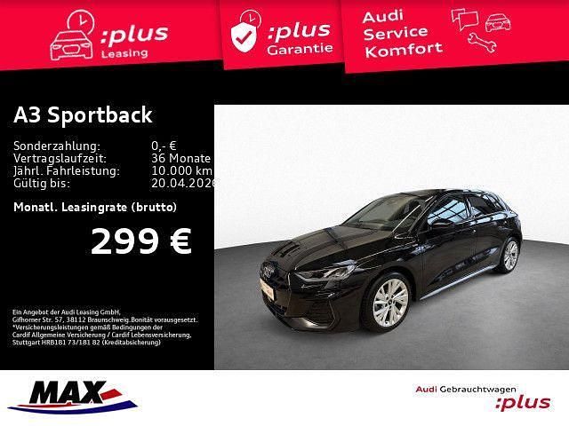 Gebraucht Audi A3 S-Line 150 PS (110 kW) 2025 Mythosschwarz metallic Limousine