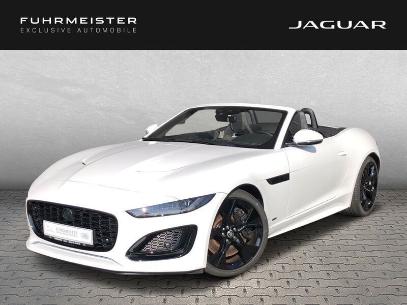 Weiss Gebraucht 2024 Jaguar F-Type Cabrio | 99.880 € - Bild 1/4