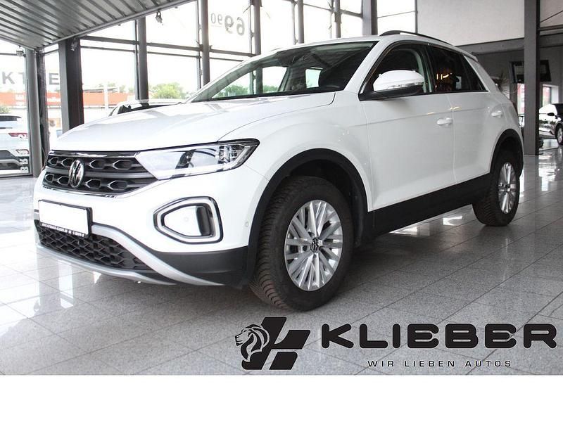 Pure white Gebraucht 2024 VW T-Roc Life SUV | 20.970 € (Guter Preis) - Bild 1/4