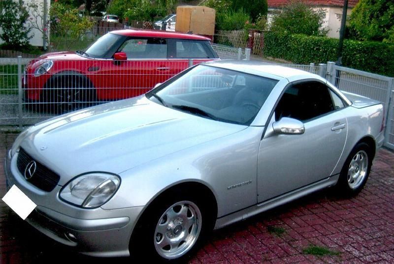 Silber Gebraucht 2001 Mercedes SLK200 Cabrio | 5.900 € (Guter Preis) - Bild 1/4