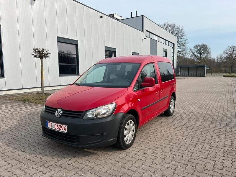Gebraucht VW Caddy 105 PS (77 kW) 2011 Rot Van / Kleinbus