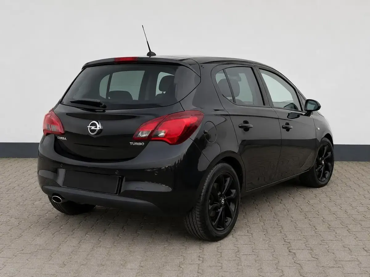 Gebraucht Opel Corsa Edition 101 PS (74 kW) 2016 Schwarz Kleinwagen