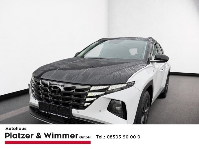 Weiss Gebraucht 2021 Hyundai Tucson Prime SUV | 22.990 € (Fairer Preis) - Bild 1/4