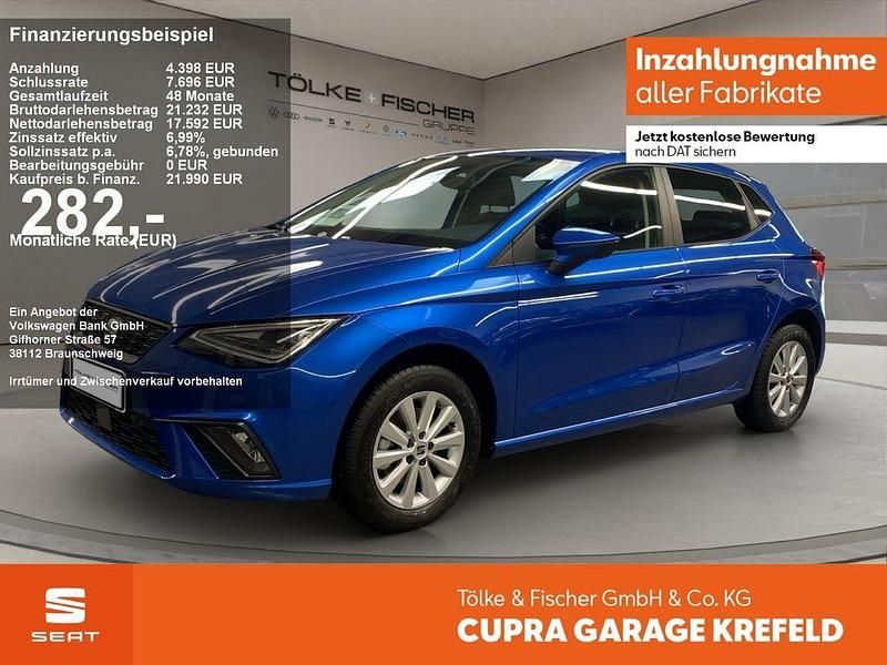 Blau Gebraucht 2025 Seat Ibiza Style Limousine | 21.470 € (Etwas zu teuer) - Bild 1/4