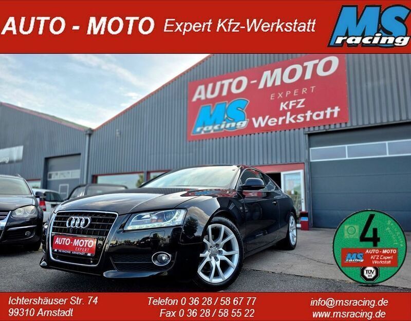Schwarz Gebraucht 2008 Audi A5 Ambiente Coupé | 9.999 € (Fairer Preis) - Bild 1/4