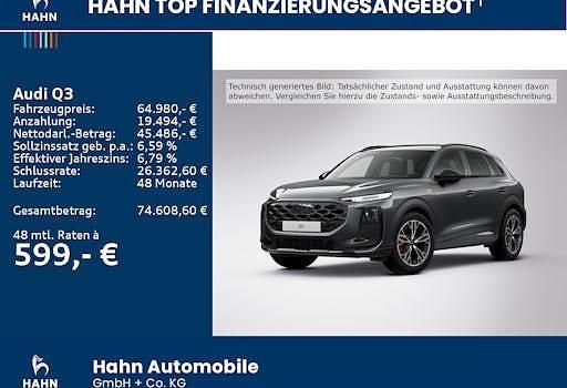 Gebraucht Audi Q3 S-Line 265 PS (194 kW) 2025 Daytonagrau perleffekt SUV
