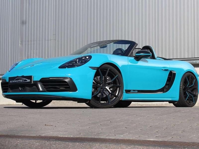 Gebraucht Porsche 718 Boxster 299 PS (219 kW) 2017 Miamiblau Cabrio