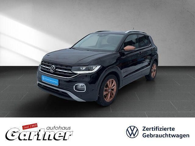 Gebraucht VW T-Cross Style 110 PS (80 kW) 2022 Schwarz (deep black perleffekt) SUV
