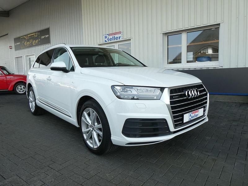 Weiß Gebraucht 2019 Audi Q7 SUV | 37.900 € (Fairer Preis) - Bild 1/4