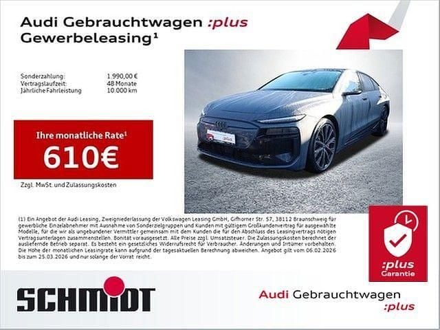 Neu Audi S6 e-tron Sport 369 kW (503 PS) 2025 Blau Limousine