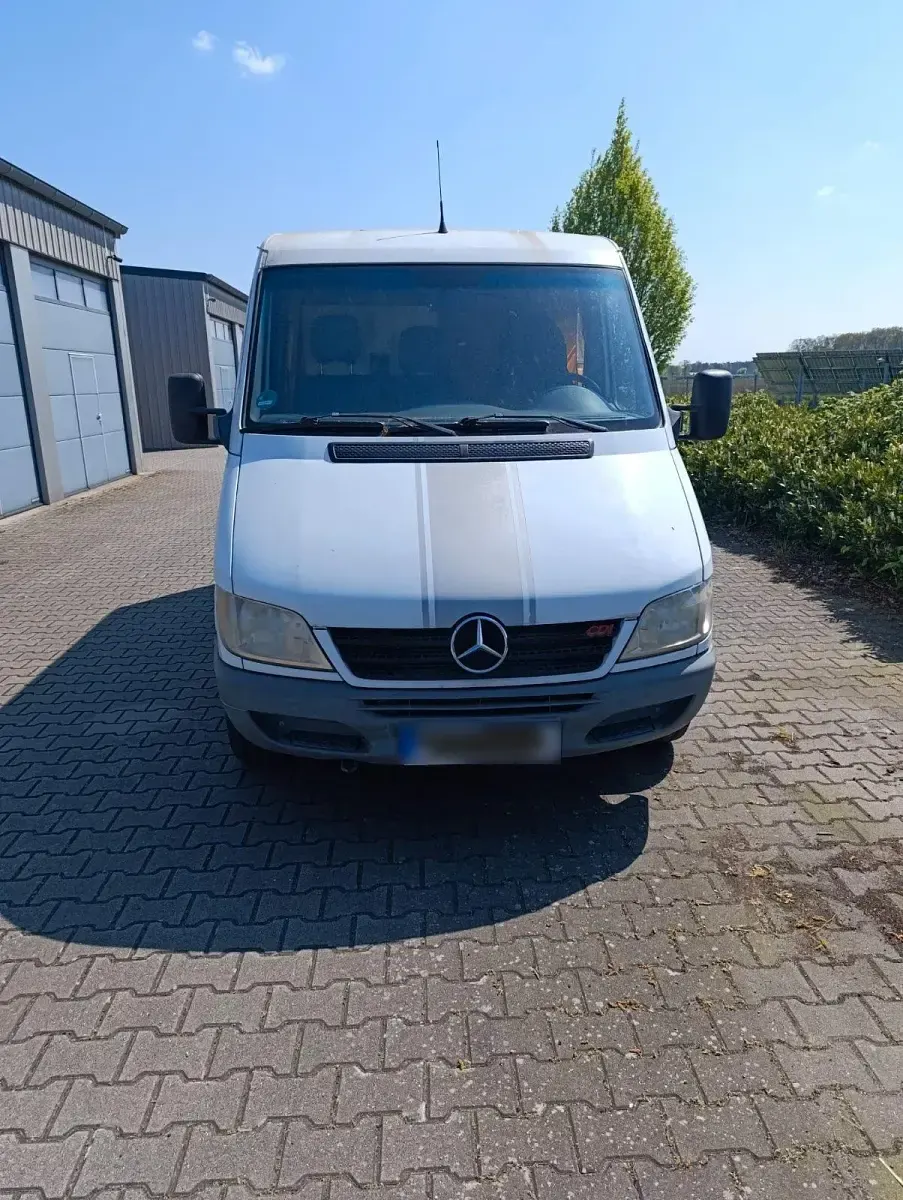 Gebraucht Mercedes Sprinter 109 PS (80 kW) 2005 Weiß Van