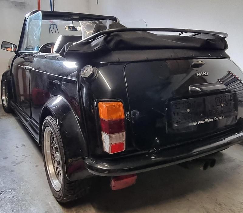 Usata Mini Cooper Cabriolet 41 CV (30 kW) 1989 Nero Cabrio