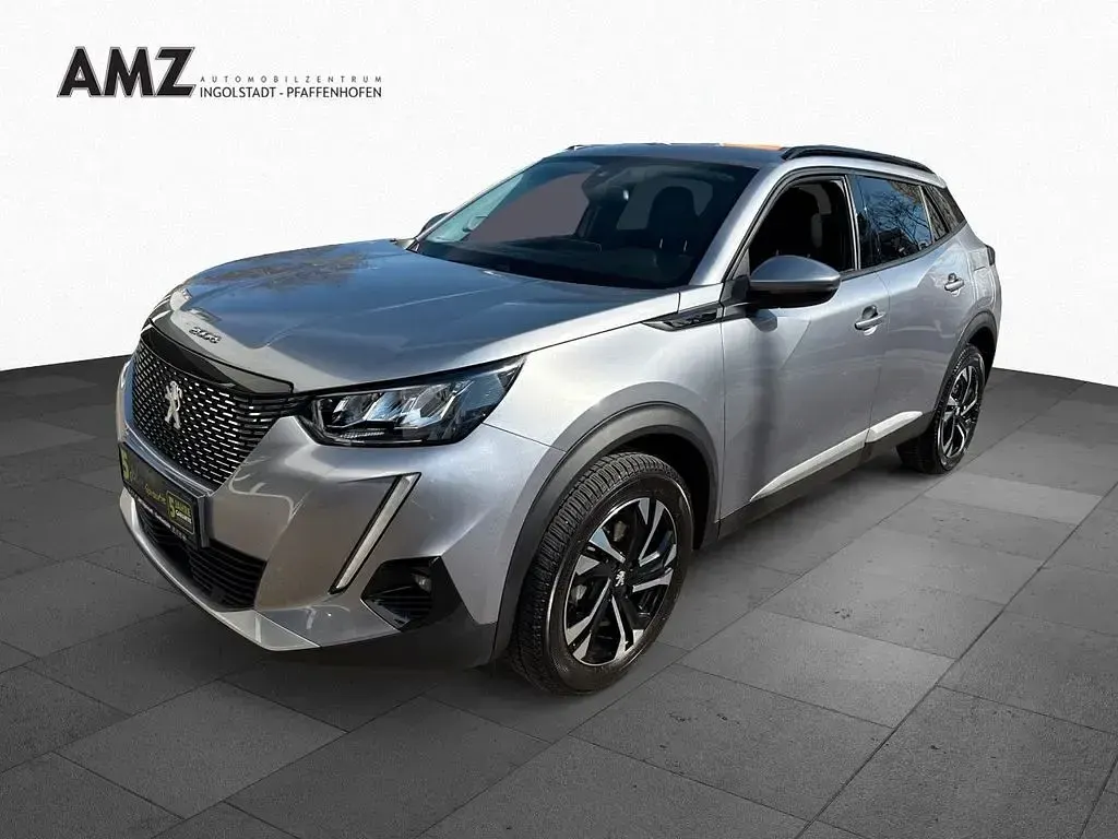 Gebraucht Peugeot 2008 Allure 101 PS (74 kW) 2020 Lack grau artense/typ aussenverkleidung (metallic) SUV