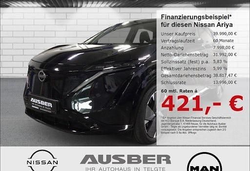 Gebraucht Nissan Ariya Evolve 225 kW (306 PS) 2023 Schwarz SUV