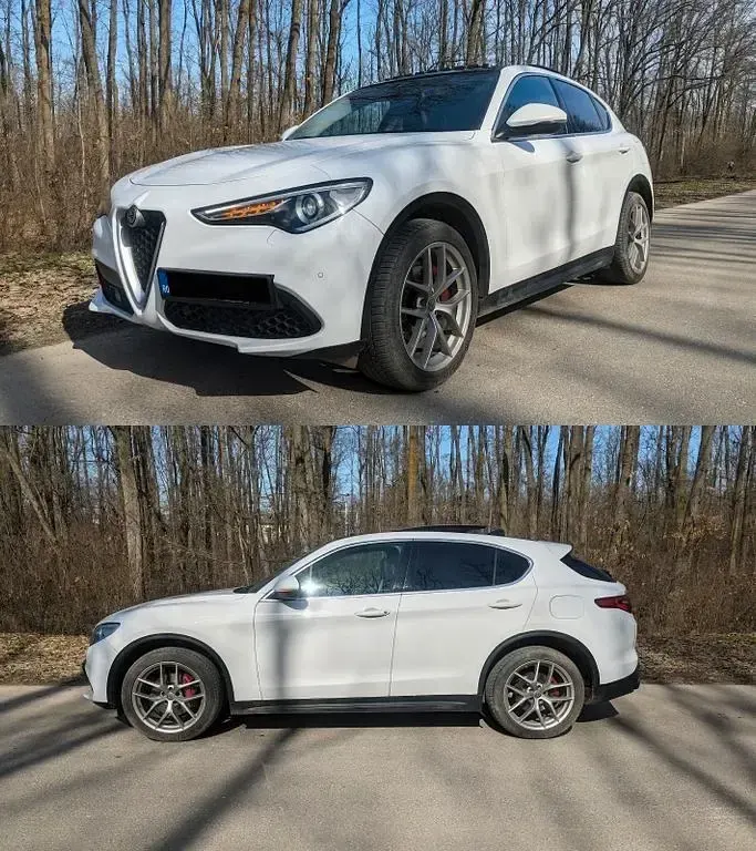 Gebraucht Alfa Romeo Stelvio 280 PS (205 kW) 2017 Weiß SUV