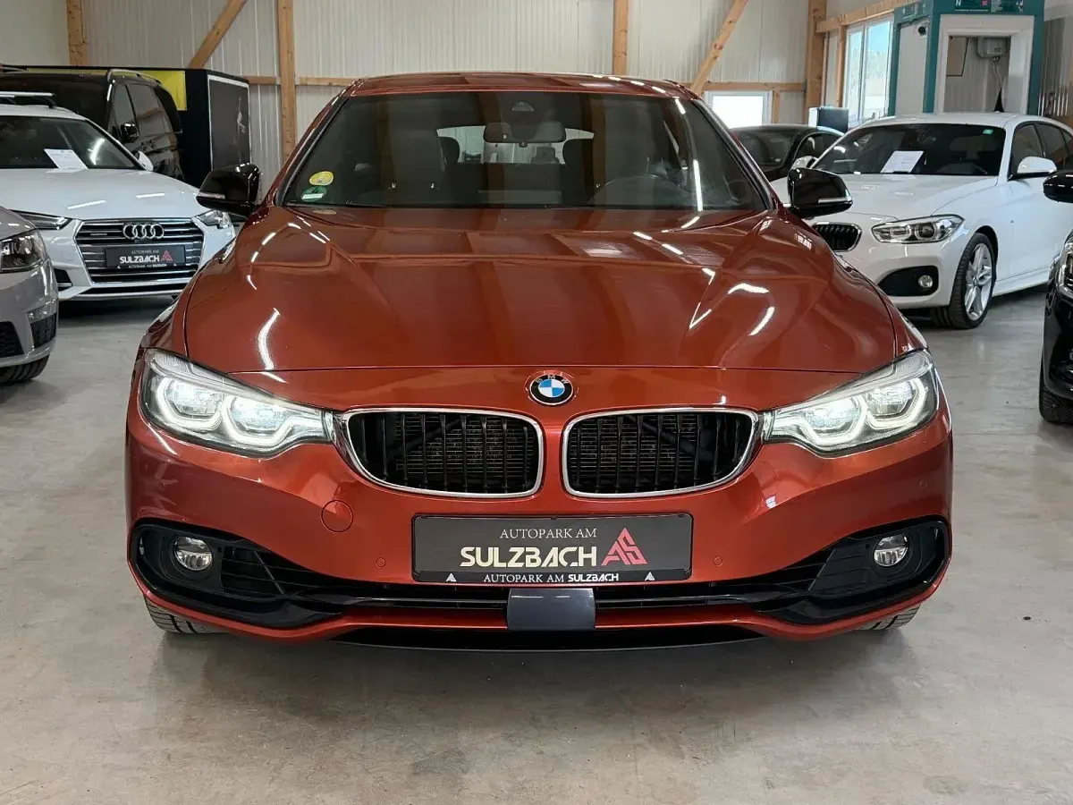 Gebraucht BMW 435 Sport Line 313 PS (230 kW) 2017 Orange Coupé
