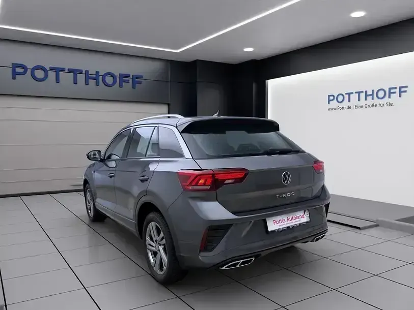 Gebraucht VW T-Roc R-line 110 PS (80 kW) 2024 Indiumgrau metallic SUV