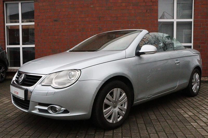 Second-hand VW Eos 116 CP (85 kW) 2006 Argintiu Cabrio